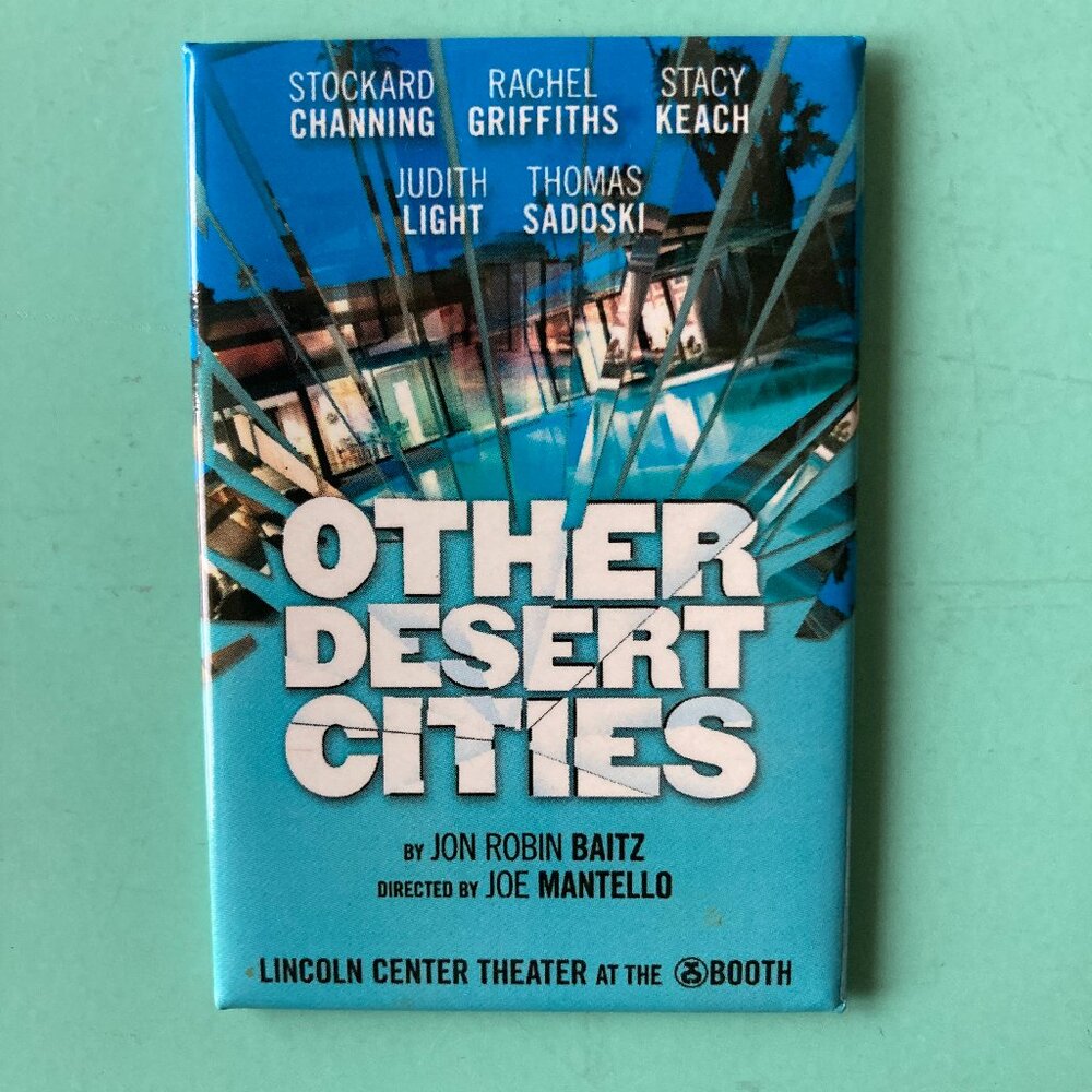 Other Desert Cities Magnet Broadway 2011 Brand New Stockard Channing Stacy Keach